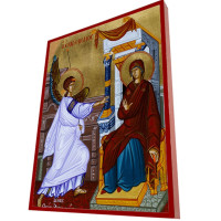 ΕΥΑΓΓΕΛΙΣΜΟΣ ΘΕΟΤΟΚΟΥ - Οικονομική ξύλινη εικόνα ΕΥΑΓΓΕΛΙΣΜΟΣ ΘΕΟΤΟΚΟΥ - Οικονομική ξύλινη εικόνα
