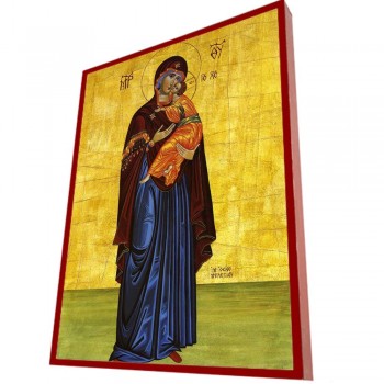 ΠΑΝΑΓΙΑ ΒΡΕΦΟΚΡΑΤΟΥΣΑ - Οικονομική ξύλινη εικόνα