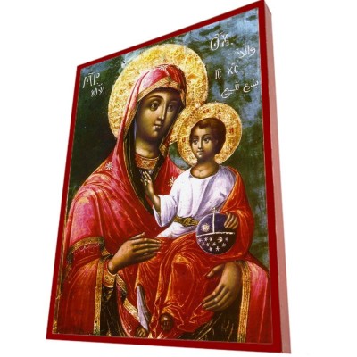 ΠΑΝΑΓΙΑ ΘΕΟΤΟΚΟΣ - Οικονομική ξύλινη εικόνα