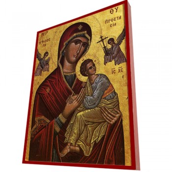 ΠΑΝΑΓΙΑ ΦΟΒΕΡΑ ΠΡΟΣΤΑΣΙΑ - Οικονομική ξύλινη εικόνα