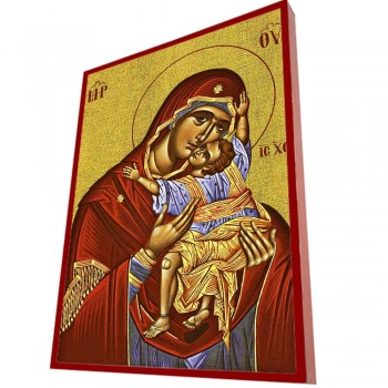 ΠΑΝΑΓΙΑ ΘΕΟΤΟΚΟΣ - Οικονομική ξύλινη εικόνα