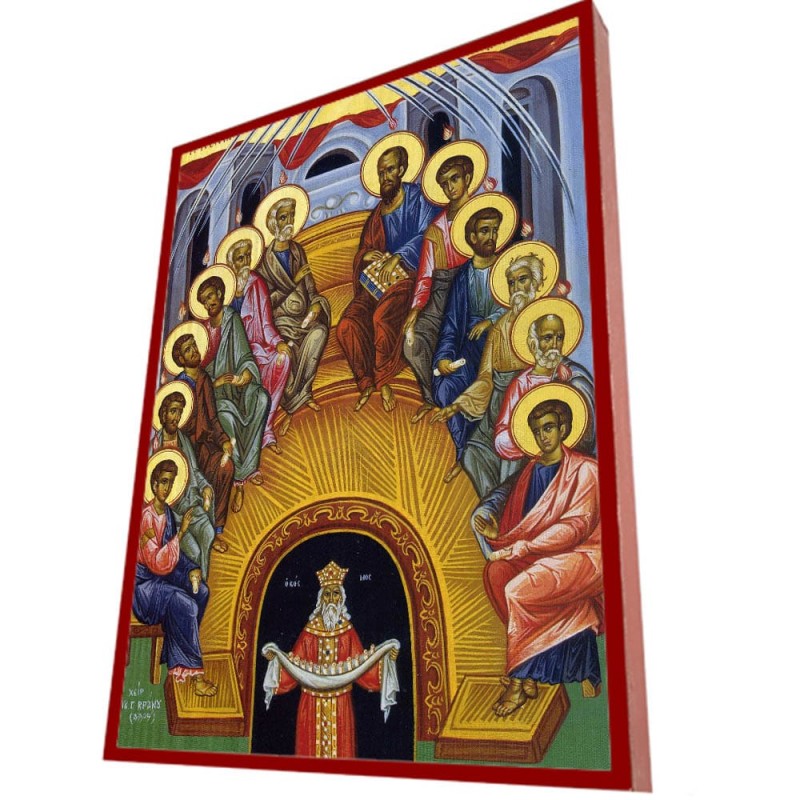 ΠΕΝΤΗΚΟΣΤΗ - Οικονομική ξύλινη εικόνα