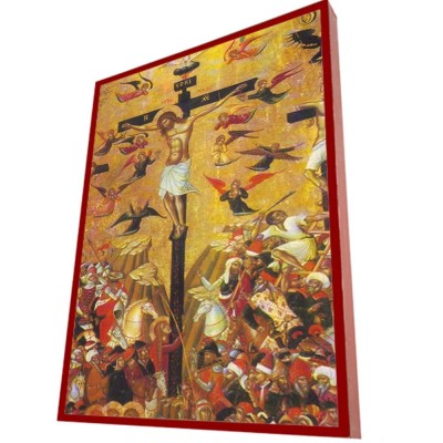 ΣΤΑΥΡΩΣΗ ΧΡΙΣΤΟΥ  – Οικονομική ξύλινη εικόνα