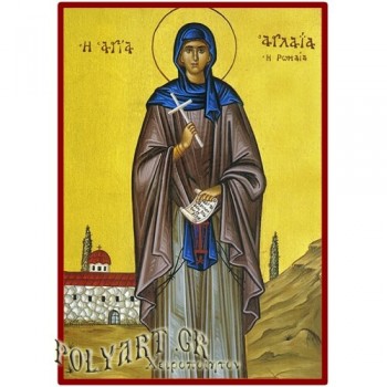 ΑΓΙΑ ΑΓΛΑΪΑ – Οικονομική ξύλινη εικόνα 