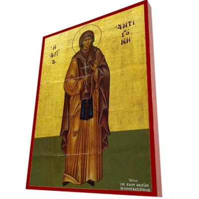 ΑΓΙΑ ΑΝΤΙΓΟΝΗ – Οικονομική ξύλινη εικόνα 