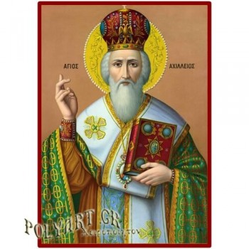 ΑΓΙΟΣ ΑΧΙΛΛΕΙΟΣ  – Οικονομική ξύλινη εικόνα