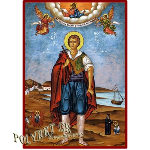 ΑΓΙΟΣ ΘΕΟΦΙΛΟΣ  – Οικονομική ξύλινη εικόνα