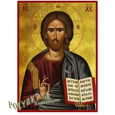 ΙΗΣΟΥΣ ΧΡΙΣΤΟΣ – Οικονομική ξύλινη εικόνα
