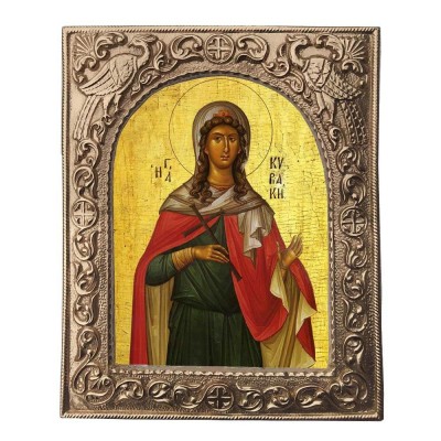 ΑΓΙΑ ΚΥΡΙΑΚΗ - Εκκλησιαστική Κορνίζα «Παγώνια»