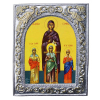 ΑΓΙΑ ΣΟΦΙΑ - Εκκλησιαστική Κορνίζα «Παγώνια»