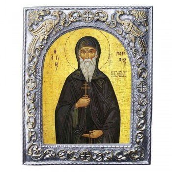 ΑΓΙΟΣ ΠΑΤΑΠΙΟΣ - Εκκλησιαστική Κορνίζα «Παγώνια»