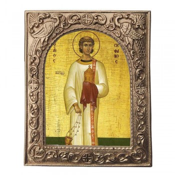 ΑΓΙΟΣ ΣΤΕΦΑΝΟΣ - Εκκλησιαστική Κορνίζα «Παγώνια»