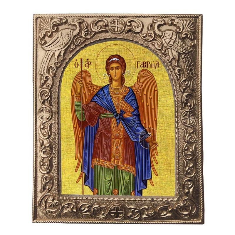 ΑΡΧΑΓΓΕΛΟΣ ΓΑΒΡΙΗΛ - Εκκλησιαστική Κορνίζα «Παγώνια»
