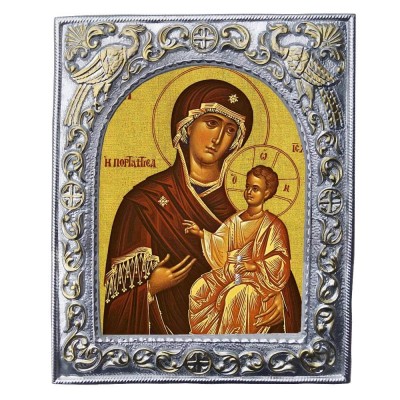 ΠΑΝΑΓΙΑ ΠΟΡΤΑΪΤΙΣΣΑ - Εκκλησιαστική Κορνίζα «Παγώνια»