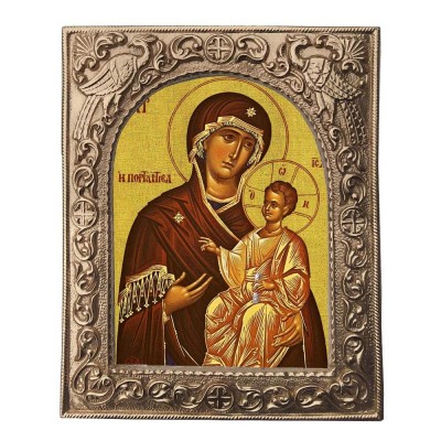 ΠΑΝΑΓΙΑ ΠΟΡΤΑΪΤΙΣΣΑ - Εκκλησιαστική Κορνίζα «Παγώνια»