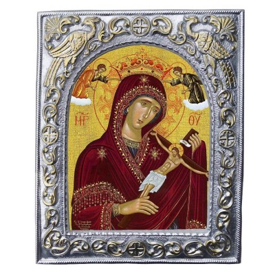 ΠΑΝΑΓΙΑ ΤΟΥ ΧΑΡΟΥ - Εκκλησιαστική Κορνίζα «Παγώνια»