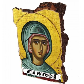 ΑΓΙΑ ΙΦΙΓΕΝΕΙΑ - Εικόνα σε Πέτρα (Μικρή 12cm)