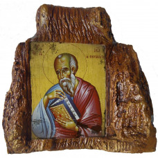 ΑΓΙΟΣ ΙΩΑΝΝΗΣ ΘΕΟΛΟΓΟΣ – Εικόνα σε Πέτρα (Μεσαία 13cm)