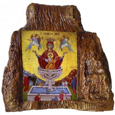 ΖΩΟΔΟΧΟΣ ΠΗΓΗ – Εικόνα σε Πέτρα (Μεσαία 13cm)