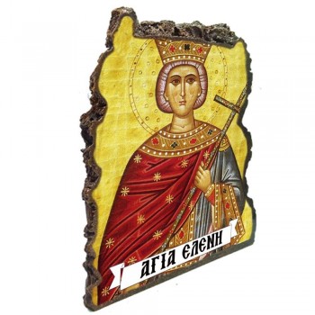 ΑΓΙΑ ΕΛΕΝΗ - Εικόνα Βράχος (Μεγάλη 20cm)