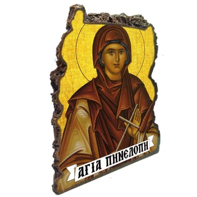 ΑΓΙΑ ΠΗΝΕΛΟΠΗ - Εικόνα Βράχος (Μεγάλη 20cm)