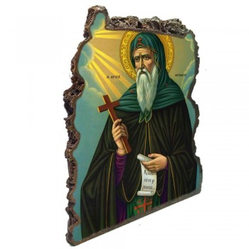 ΑΓΙΟΣ ΑΝΤΩΝΙΟΣ -Εικόνα Βράχος (Μεγάλη 20cm) 