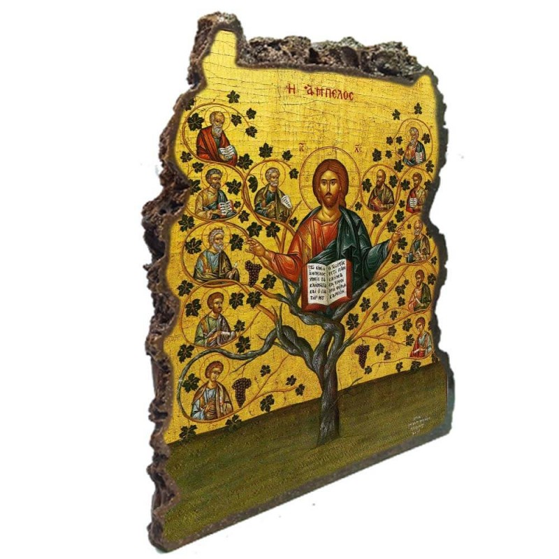 ΙΗΣΟΥ ΧΡΙΣΤΟΣ - Εικόνα Βράχος (Μεγάλη 20cm)