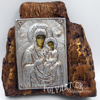 ΠΑΝΑΓΙΑ ΑΞΙΟΝ ΕΣΤΙ – Εικόνα σε Πέτρα (Μεσαία 13cm)