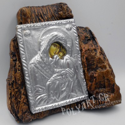 ΠΑΝΑΓΙΑ ΓΛΥΚΟΦΙΛΟΥΣΑ – Εικόνα σε Πέτρα (Μεσαία 13cm)