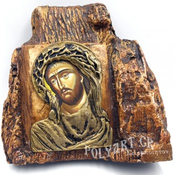 Ο ΝΥΜΦΙΟΣ – Εικόνα σε Πέτρα (Μεσαία 13cm)