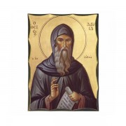 ΟΣΙΟΣ ΔΑΥΙΔ - Αγιορείτικη Ξύλινη Εικόνα