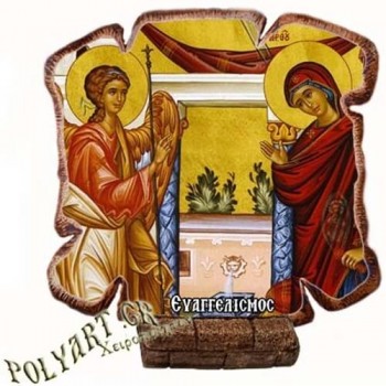 ΕΥΑΓΓΕΛΙΣΜΟΣ ΘΕΟΤΟΚΟΥ - Εικόνα Πλακίδιο Βάσης & Τοίχου 14cm
