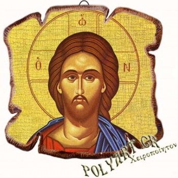 ΙΗΣΟΥΣ ΧΡΙΣΤΟΣ - Εικόνα Πλακίδιο Βάσης & Τοίχου 14cm