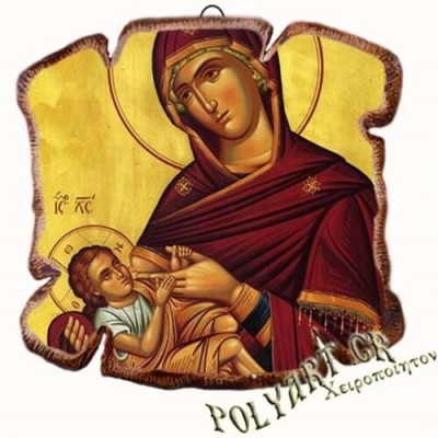 ΠΑΝΑΓΙΑ ΓΑΛΑΚΤΟΤΡΟΦΟΥΣΑ - Εικόνα Πλακίδιο Βάσης & Τοίχου 14cm