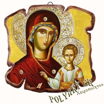 ΠΑΝΑΓΙΑ ΟΔΗΓΗΤΡΙΑ - Εικόνα Πλακίδιο Βάσης & Τοίχου 14cm