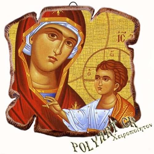 ΠΑΝΑΓΙΑ ΘΕΟΤΟΚΟΣ - Εικόνα Πλακίδιο Βάσης & Τοίχου 14cm