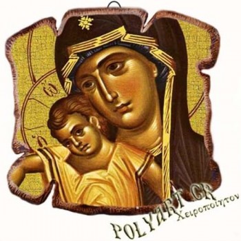 ΠΑΝΑΓΙΑ ΘΕΟΤΟΚΟΣ - Εικόνα Πλακίδιο Βάσης & Τοίχου 14cm