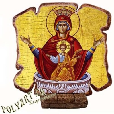 ΖΩΟΔΟΧΟΥ ΠΗΓΗ - Εικόνα Πλακίδιο Βάσης & Τοίχου 14cm