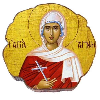 ΑΓΙΑ  ΑΓΝΗ – Μαγνητάκι Μπομπονιέρα 