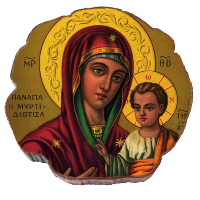 ΠΑΝΑΓΙΑ ΜΥΡΤΙΔΙΩΤΙΣΣΑ – Μαγνητάκι ψυγείου