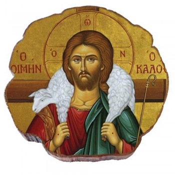 ΙΗΣΟΥΣ ΧΡΙΣΤΟΣ Καλός Ποιμήν – Μαγνητάκι ψυγείου