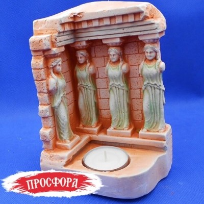 Καρυάτιδες - Κηροπήγιο Ρεσώ  