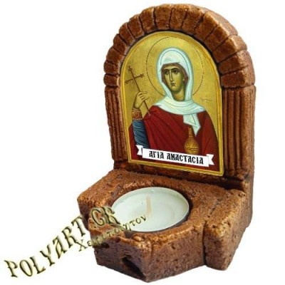 ΑΓΙΑ ΑΝΑΣΤΑΣΙΑ – Κηροπήγιο Μινιατούρα  