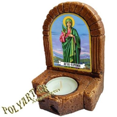 ΑΓΙΑ ΕΙΡΗΝΗ – Κηροπήγιο Μινιατούρα  