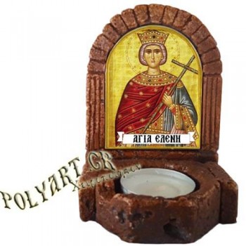 ΑΓΙΑ ΕΛΕΝΗ – Κηροπήγιο Μινιατούρα  