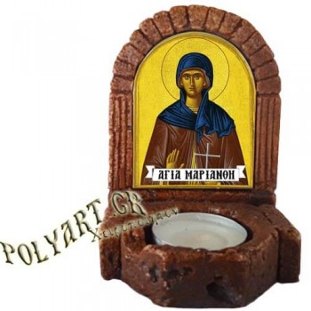 ΑΓΙΑ ΜΑΡΙΑΝΘΗ – Κηροπήγιο Μινιατούρα  