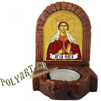 ΑΓΙΑ ΟΛΓΑ – Κηροπήγιο Μινιατούρα  