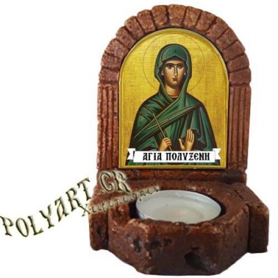 ΑΓΙΑ ΠΟΛΥΞΕΝΗ – Κηροπήγιο Μινιατούρα  