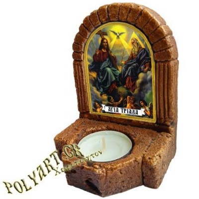 ΑΓΙΑ ΤΡΙΑΔΑ – Κηροπήγιο Μινιατούρα  