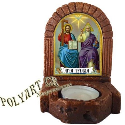 ΑΓΙΑ ΤΡΙΑΔΑ – Κηροπήγιο Μινιατούρα  